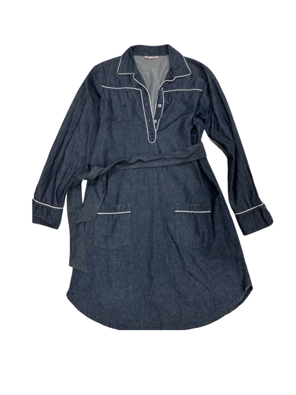 Kayce Hughes Dark Denim Tunic Dress – Size 2